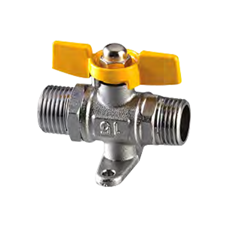 Gấp đôi van bóng ren bên ngoài với cơ sở